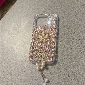 iPhone 16 pro max bling shiny case